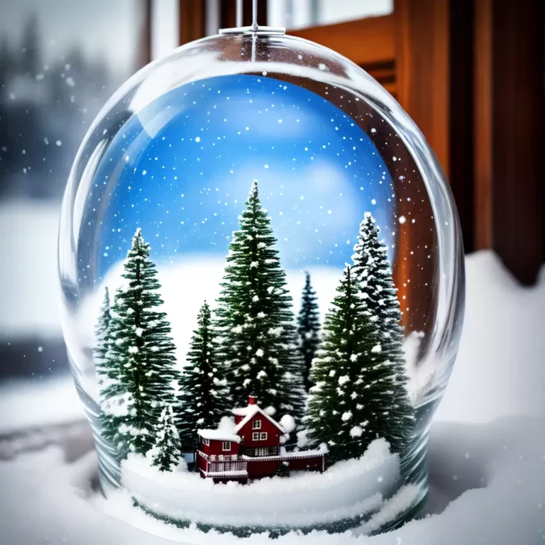 A magia dos globos de neve: encantando ambientes