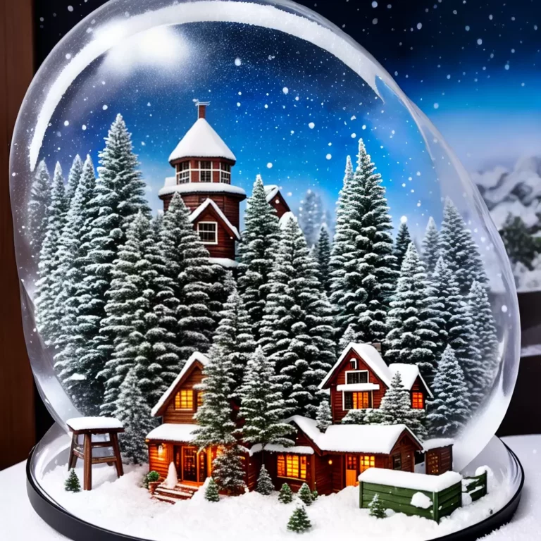 Globos de neve vintage: resgatando o charme do passado