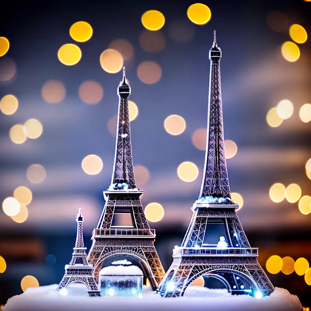 Fotos globoneve torre eiffel paris romance