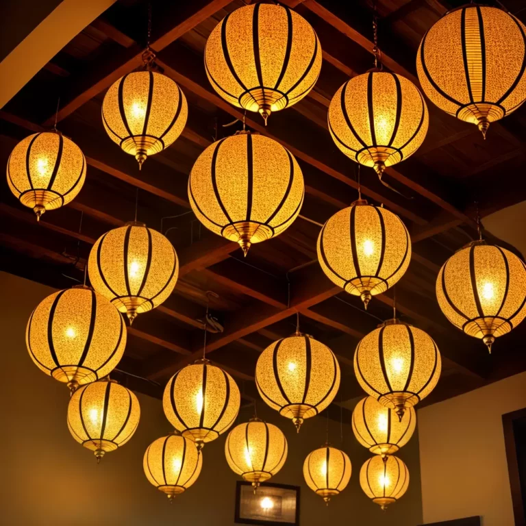 Lanternas decorativas como peças de destaque na decoração de interiores