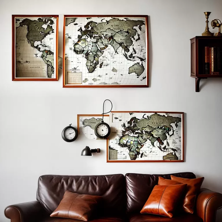 Decorando com mapas antigos: uma viagem no tempo