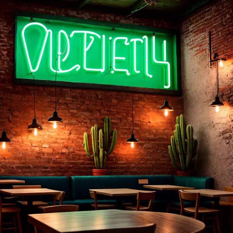 Placas de neon e a iluminação criativa: crie ambientes acolhedores e descontraídos