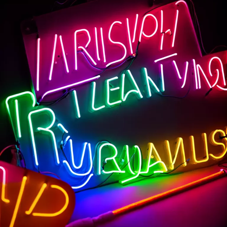 Decoração de festas: como usar placas de neon para criar atmosferas festivas