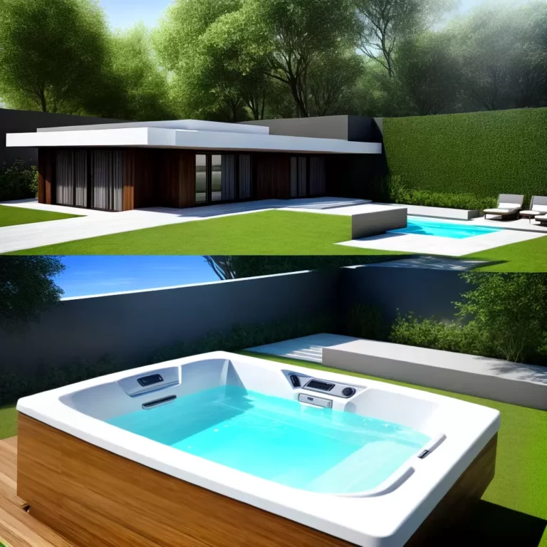 Inovação em design de jacuzzis para espaços pequenos