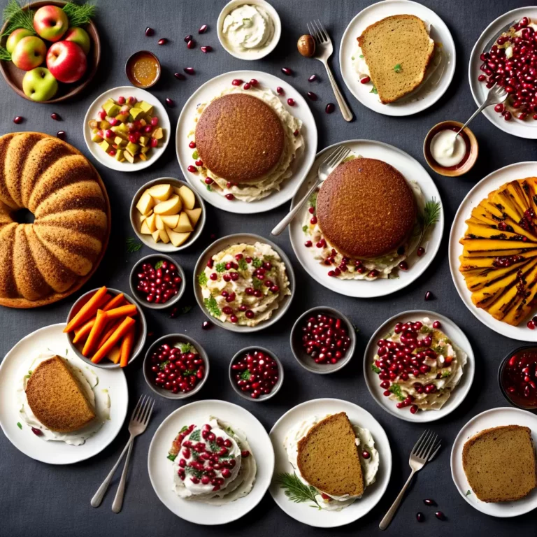 Ideias para um cardápio de festa de Rosh Hashanah