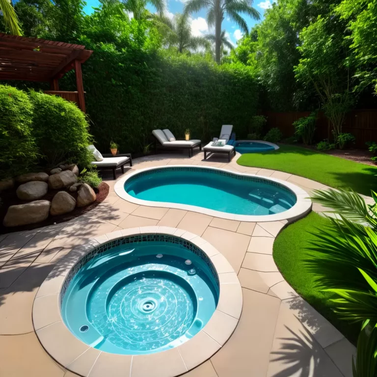 Jacuzzis ao ar livre: Transformando seu quintal em um oásis relaxante