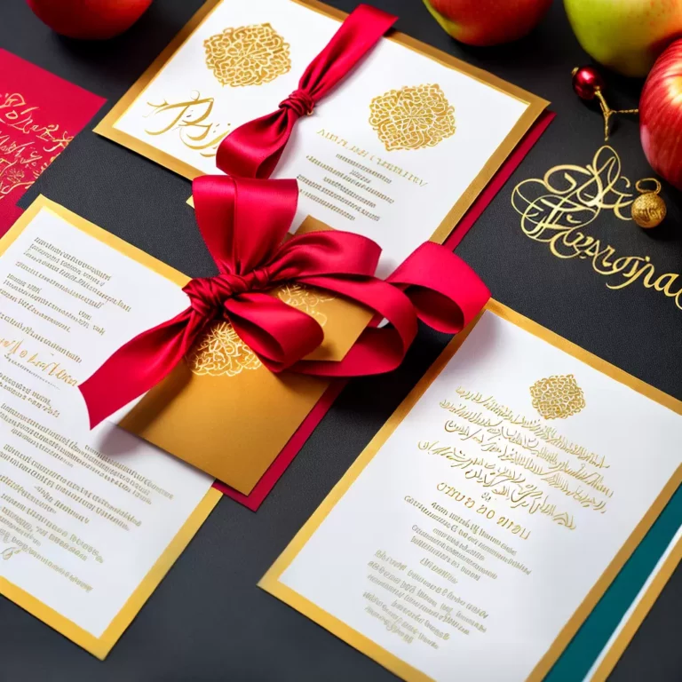 Dicas para convites temáticos para a festa de Rosh Hashanah