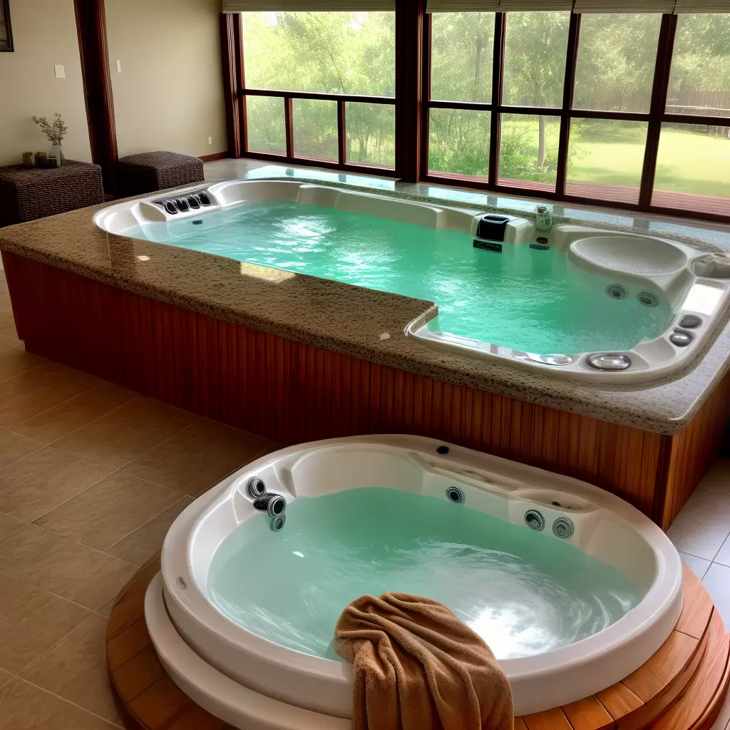 Fotos banheiro jacuzzi luxo