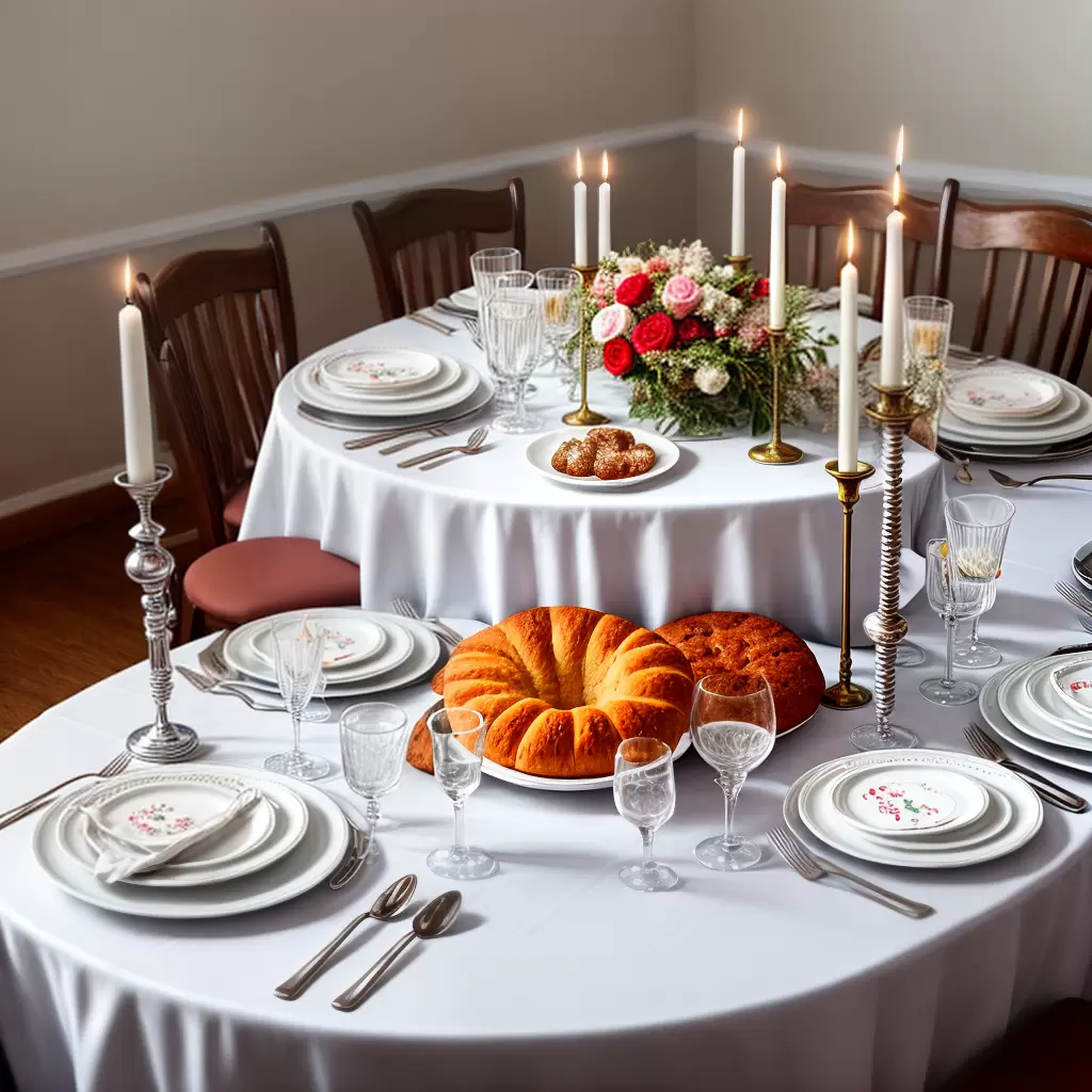 Planejando a decoração para a observância de Yom Kippur