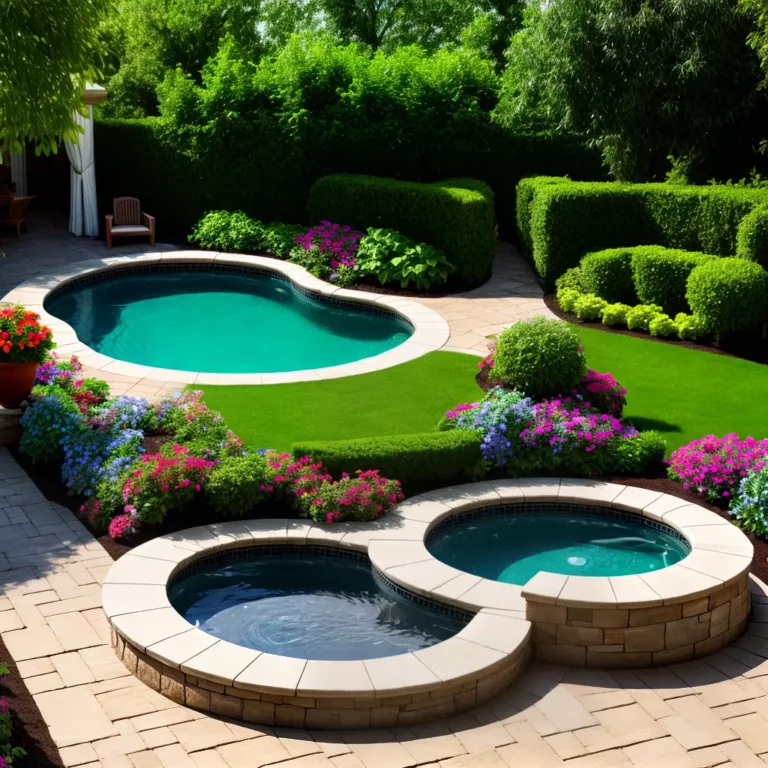 Incorporando plantas no design do seu espaço de jacuzzi