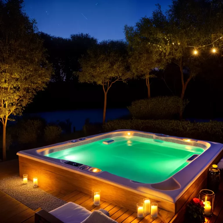 Decoração de jacuzzi para ocasiões especiais: Ideias criativas para festas e eventos