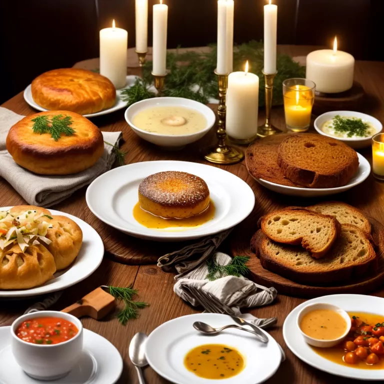 Como preparar a mesa para o quebra de jejum de Yom Kippur