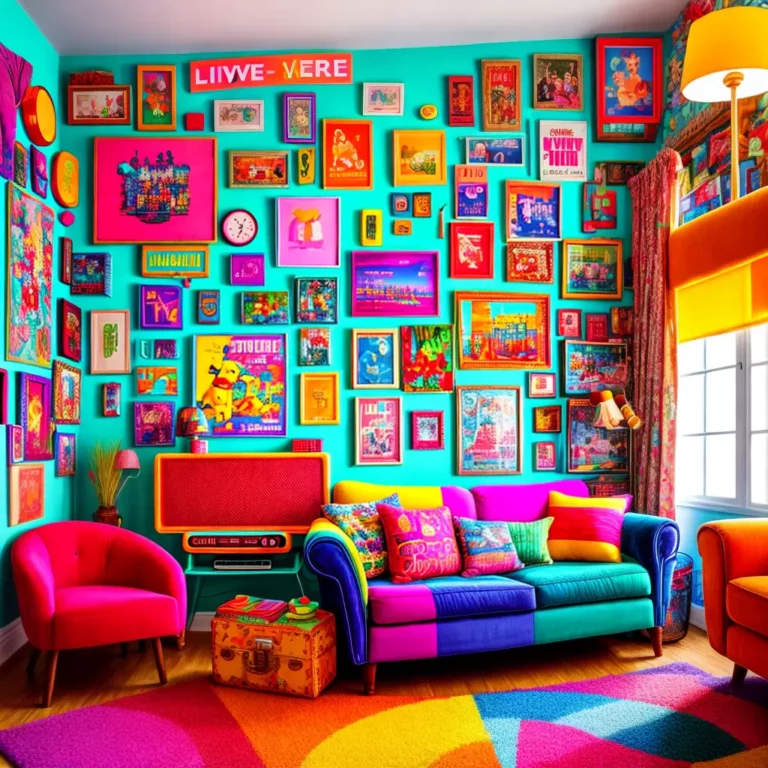 Transformando sua casa com decoração kitsch