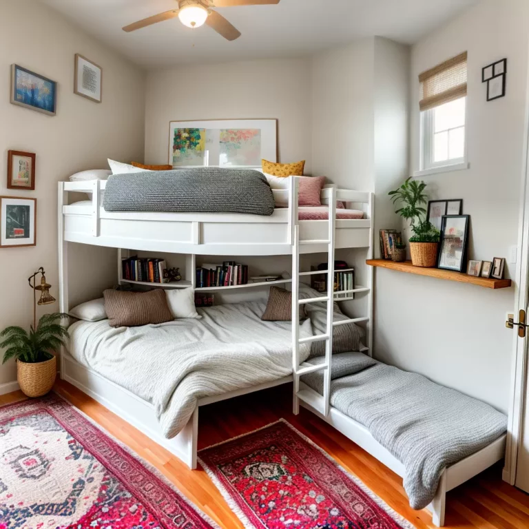 10 maneiras criativas de decorar um quarto com bicama