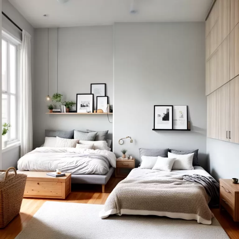 Criando uma decoração multifuncional com bicamas