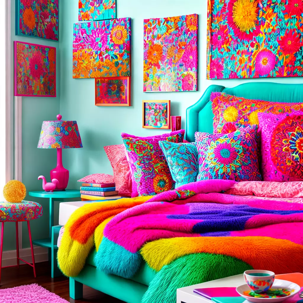 Fotos decor kitsch estampa textura alegre
