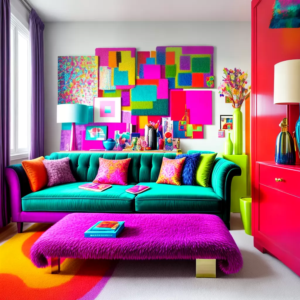 Fotos decor kitsch texturas cores estampa