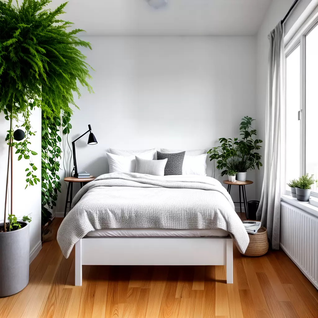 Fotos quarto bicama preto branco madeira