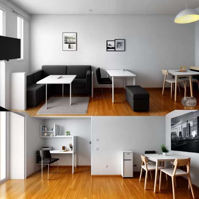 A versatilidade da mesa dobrável na decoração de interiores
