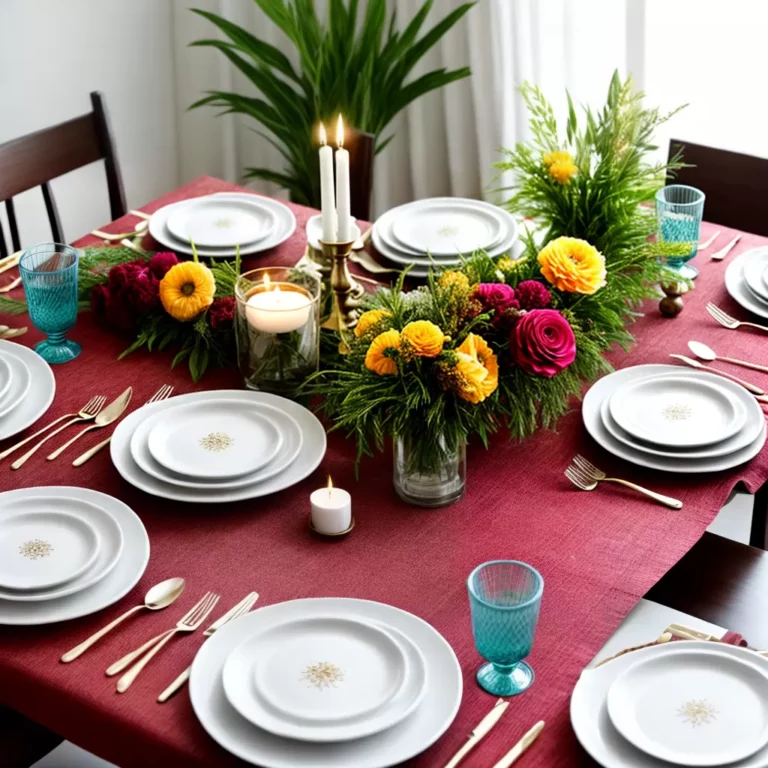 Dicas para decorar a sua mesa dobrável para ocasiões especiais