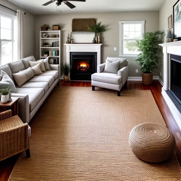 Tapetes de sisal: adicionando um toque natural ao seu espaço