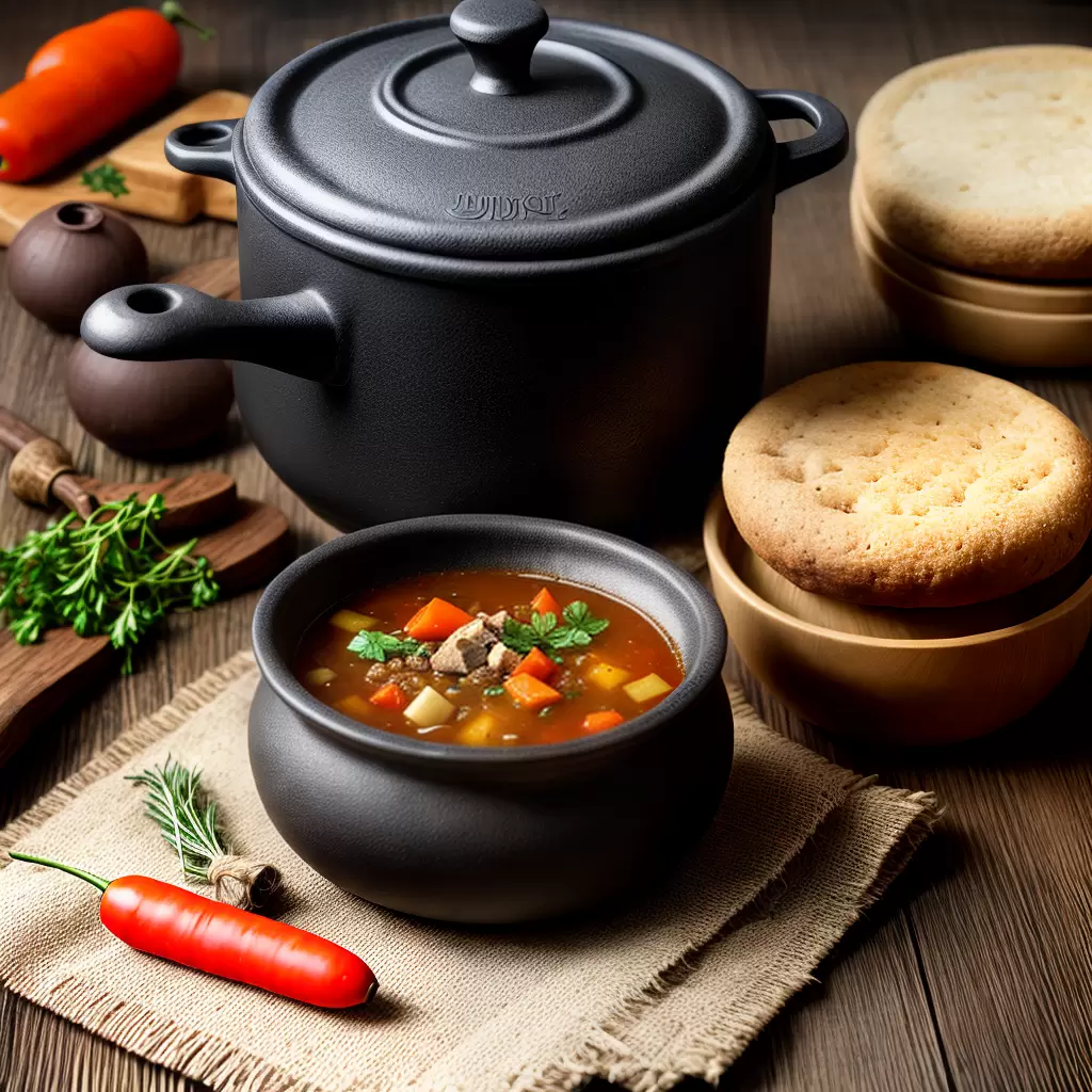 Fotos sopa pedra legumes carne temperos