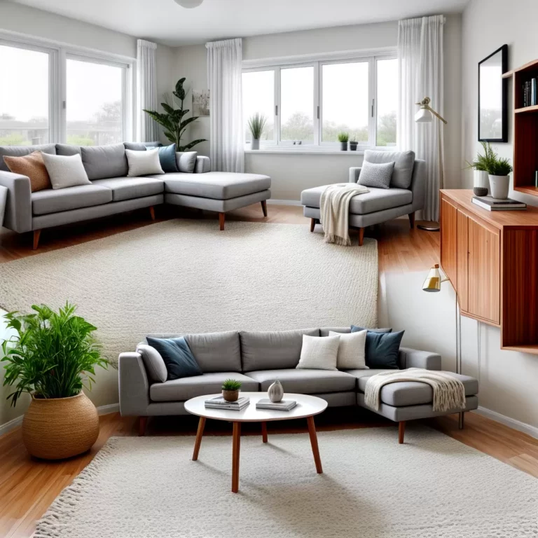 Tapetes de sisal na decoração minimalista: uma união perfeita