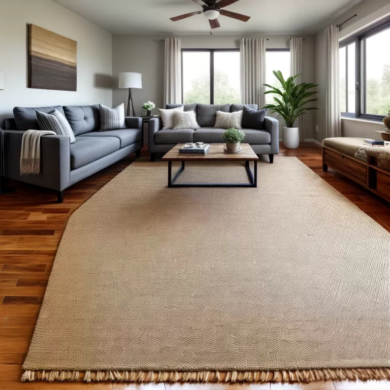 Tapetes de sisal: combinando com elementos de decoração em madeira