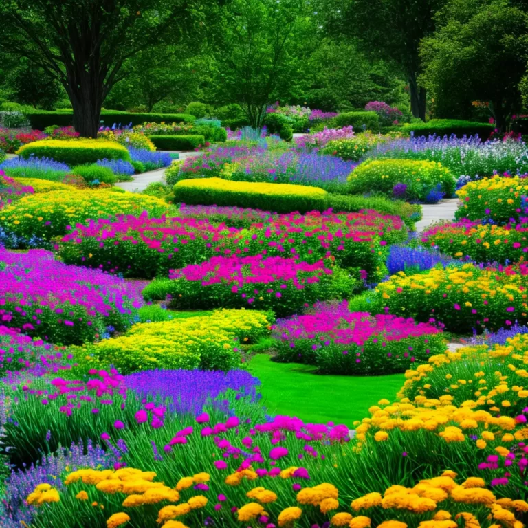 Jardins de plantas com flores que atraem abelhas carpinteiras