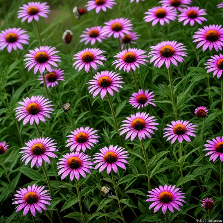 Jardins de plantas com flores que atraem abelhas solitárias endêmicas