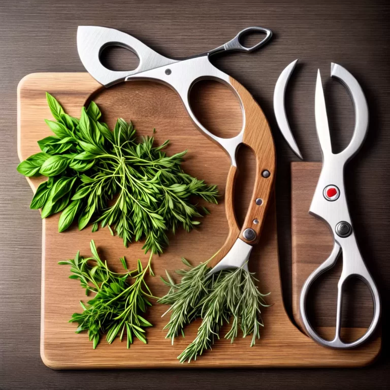 Tesouras para ervas: colheita e manuseio de plantas aromáticas