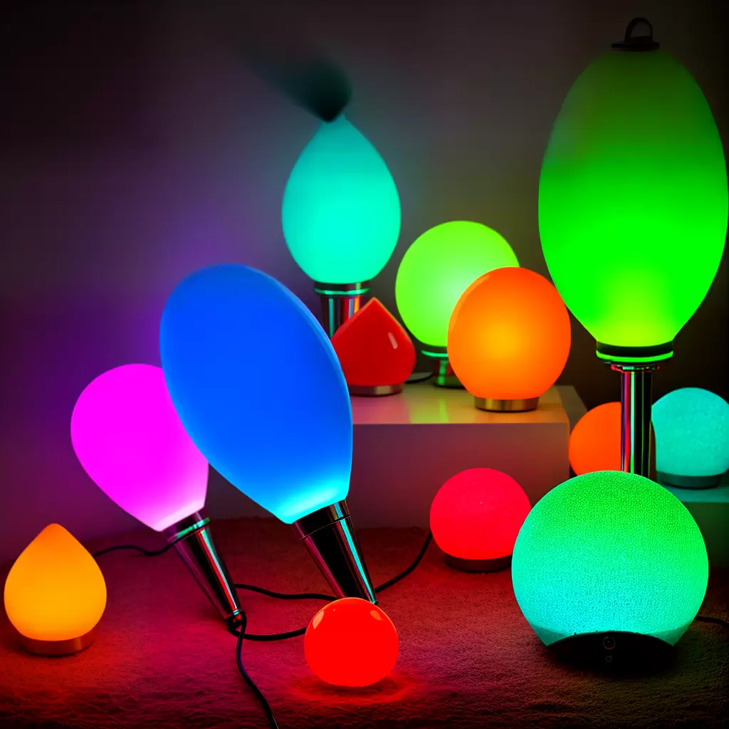 Fotos lava lamp cores glow ambiente
