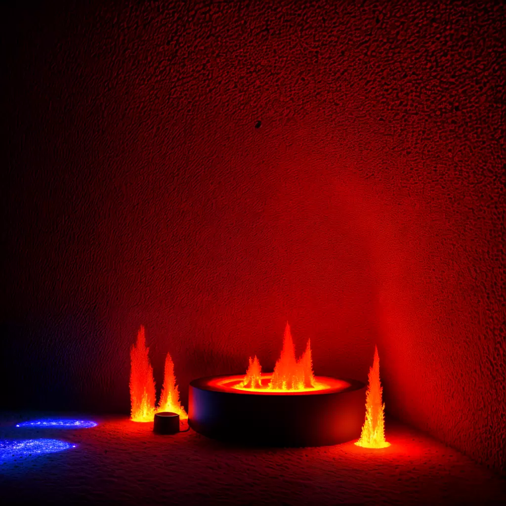 Fotos lava lamp vermelho hipnotico