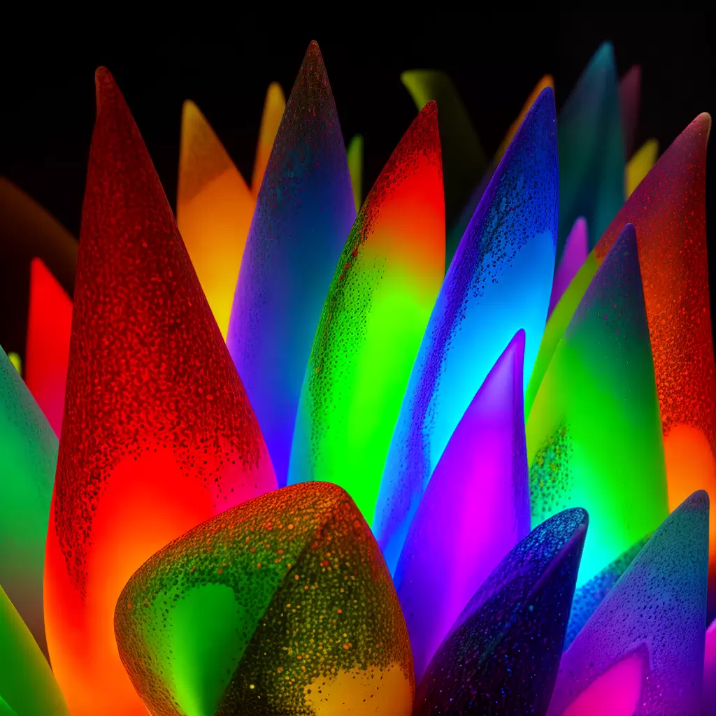 Fotos lava lampa cera colorida brilho