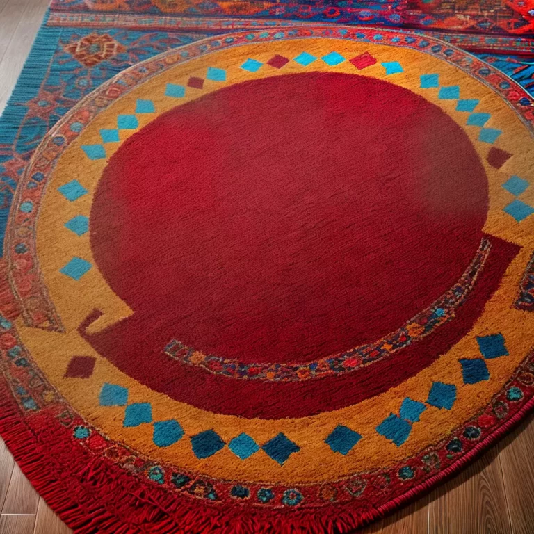 A fusão de padrões e cores nos tapetes marroquinos: inspiração para a decoração