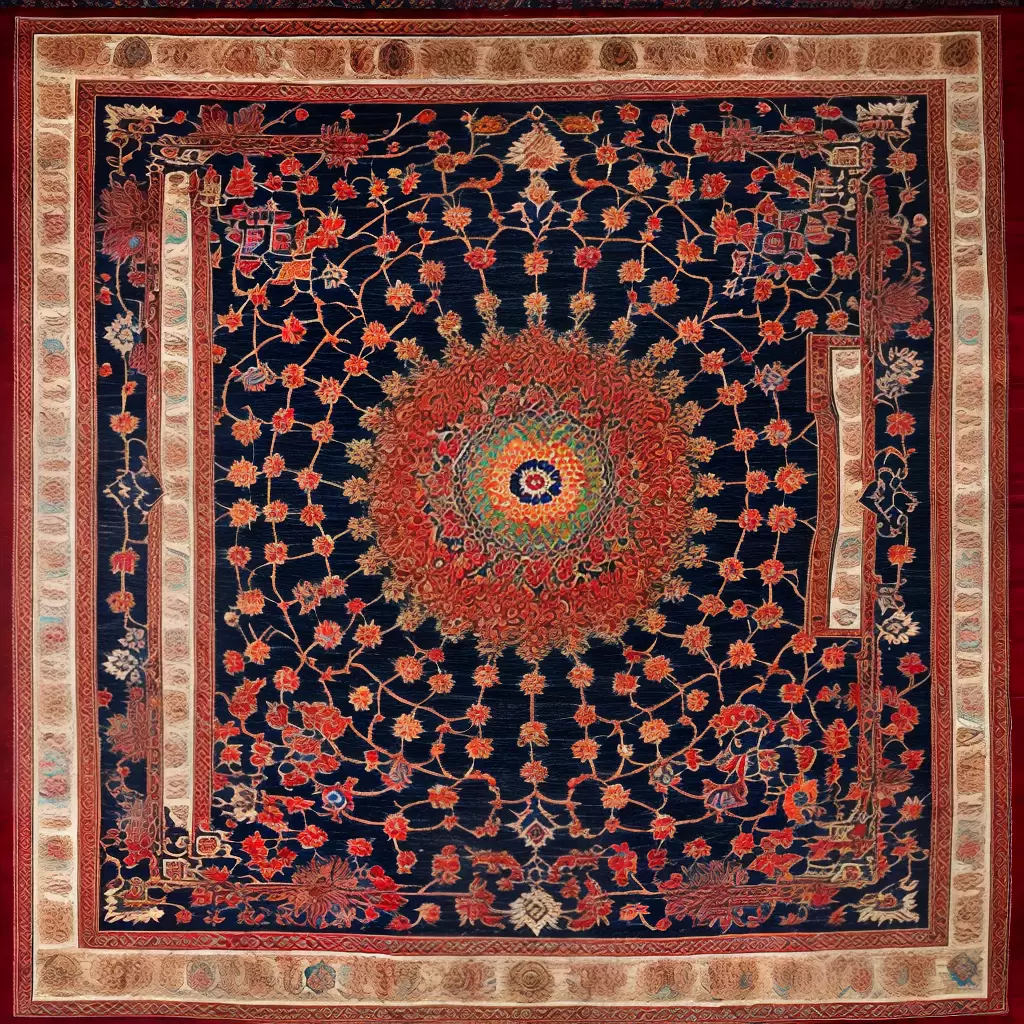 Fotos tapete tibetano simbolos culturais