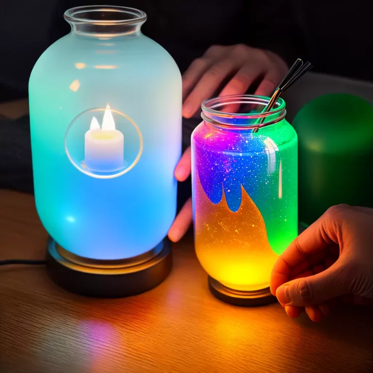 Luminárias de lava DIY: crie sua própria obra de arte em casa.