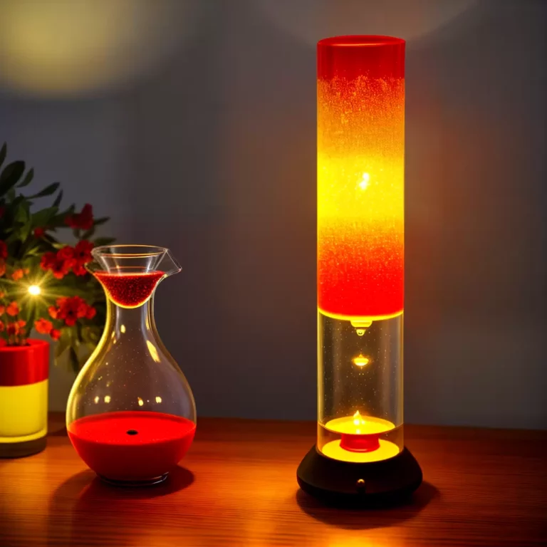 As cores e combinações mais impressionantes nas luminárias de lava.