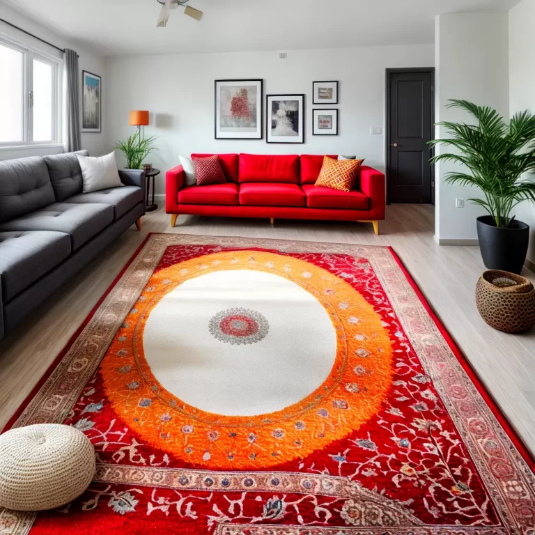 Tapetes tibetanos e decoração minimalista: um contraste encantador
