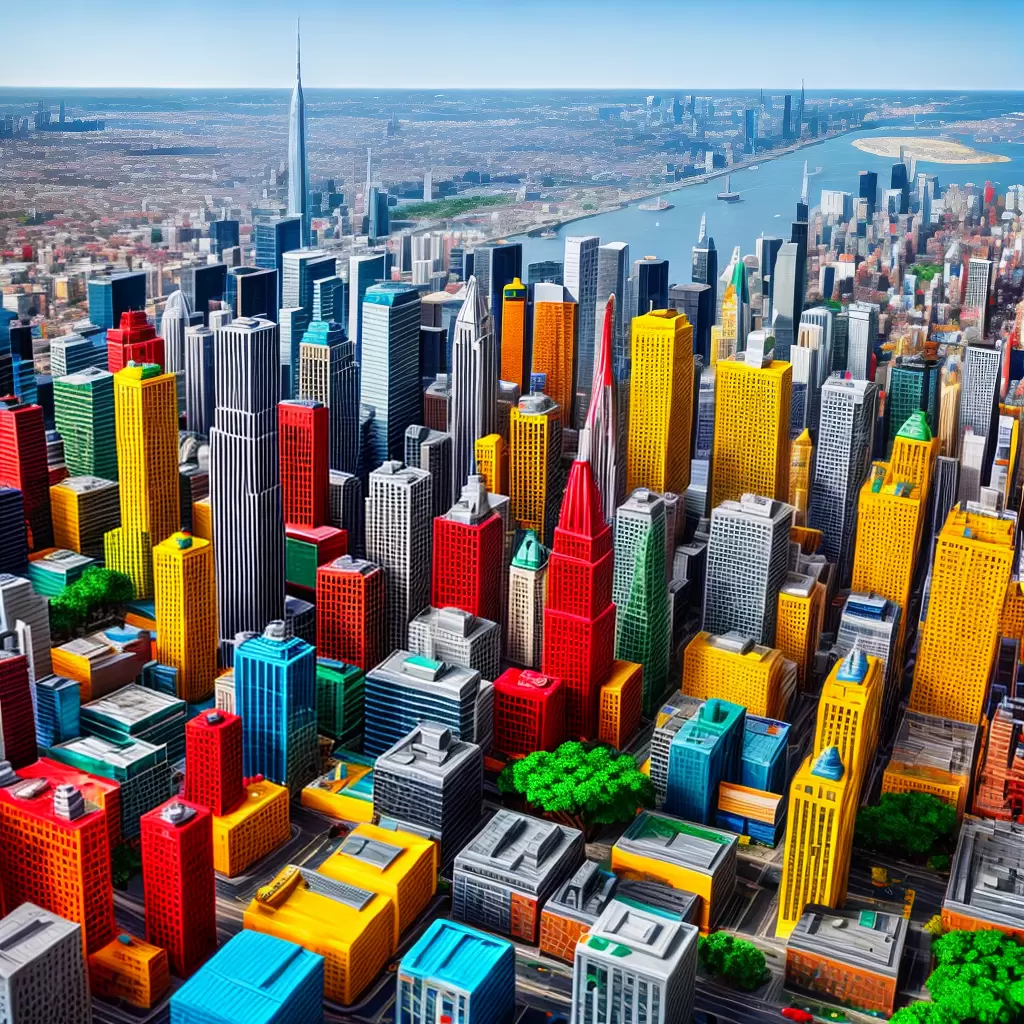 Fotos lego cidade decoracao divertida