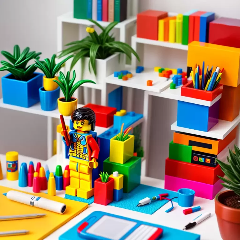Como transformar bonecos de Lego em porta-objetos e suportes decorativos.