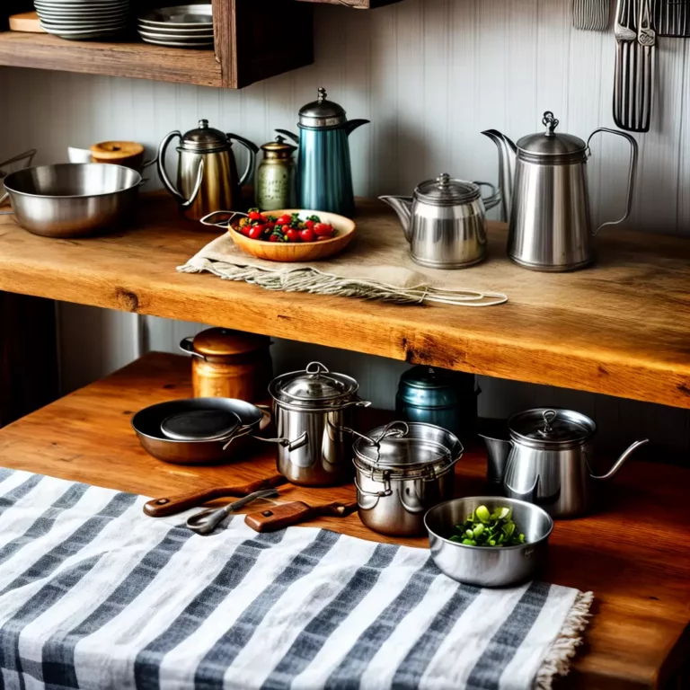 Inspirações de decoração com galheteiros vintage em cozinhas retrô