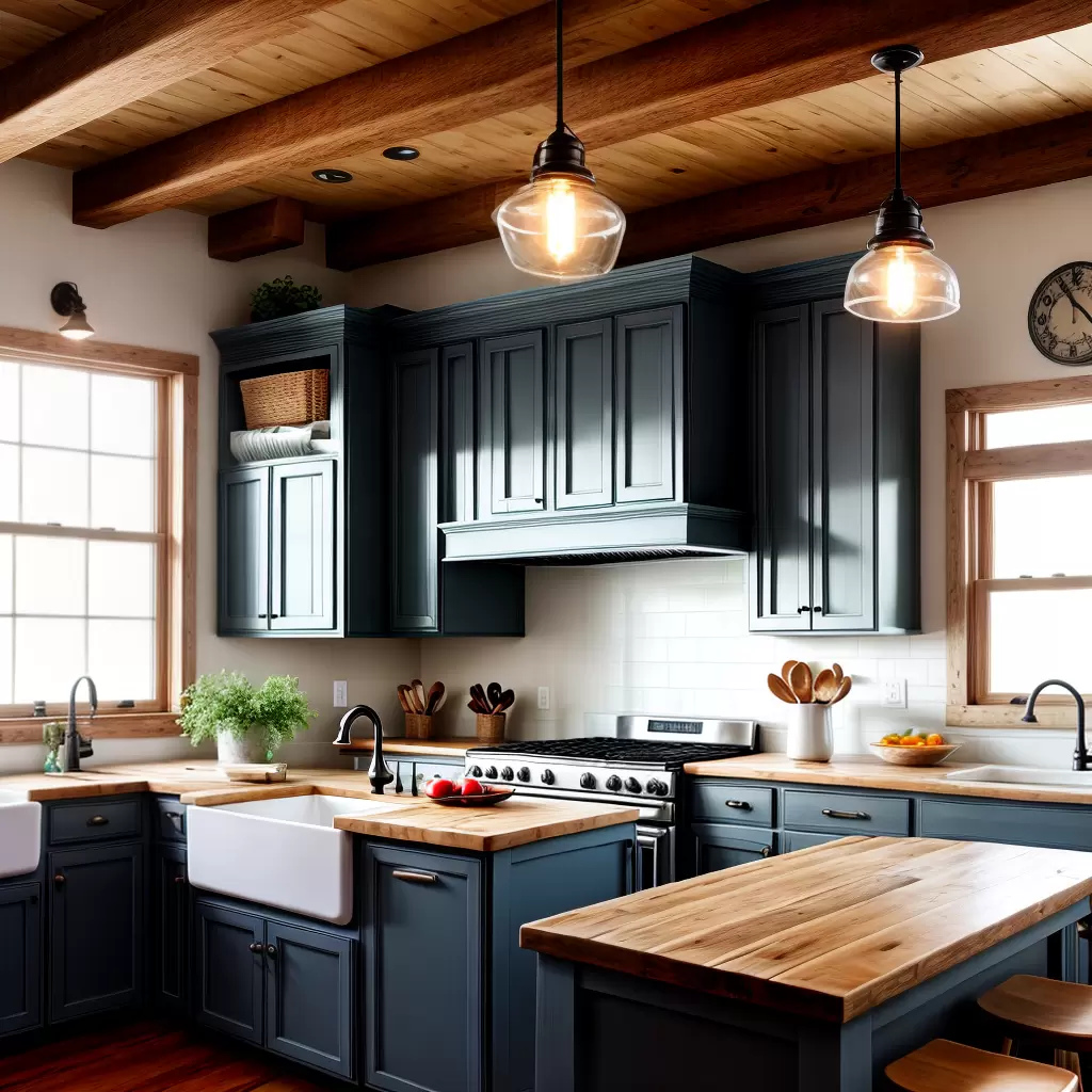 Dando um toque Cottage à sua cozinha: acolhimento e charme