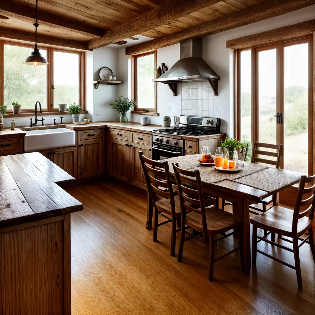 Dando um toque Cottage à sua cozinha: acolhimento e charme