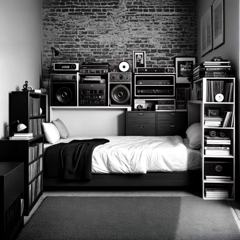 Estilo Grunge em pequenos espaços: dicas para criar uma atmosfera autêntica e descolada.