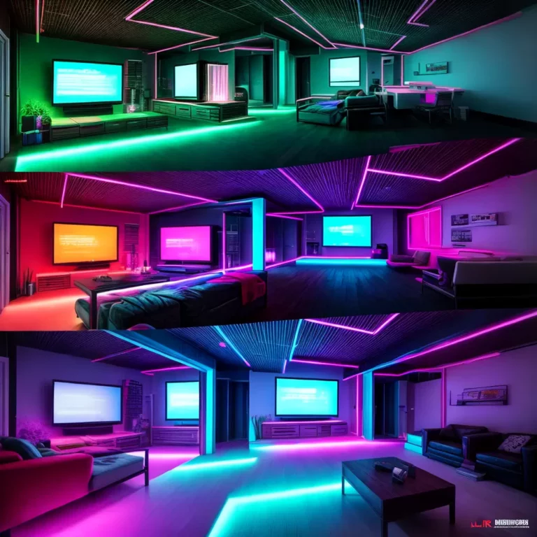 Transformação Cyberpunk: antes e depois de um loft urbano