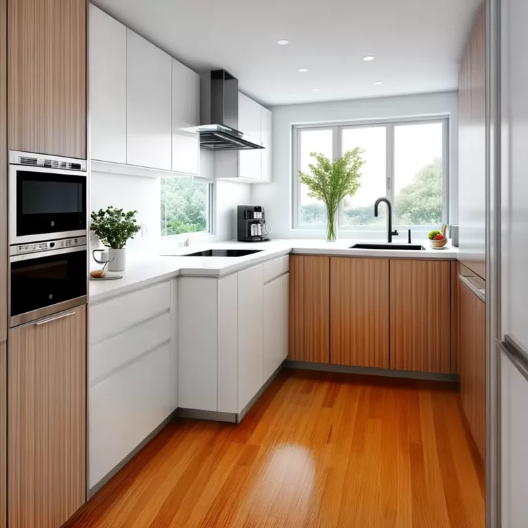 Armários de cozinha embutidos: soluções inteligentes para espaços pequenos