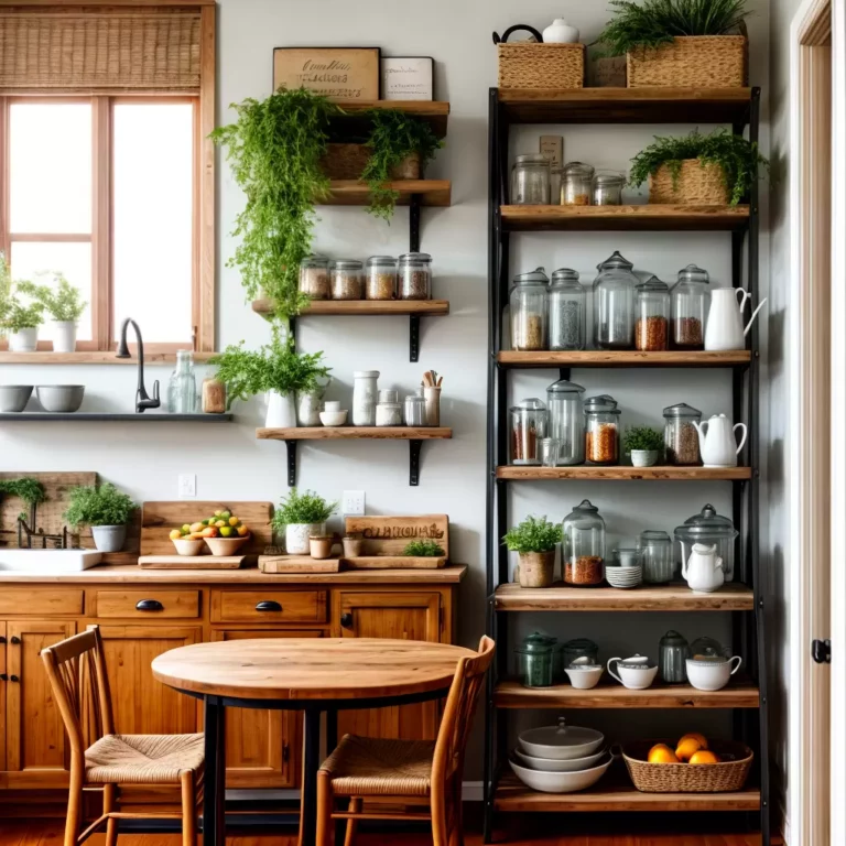 Armários de cozinha com prateleiras abertas: ideias de decoração e exposição
