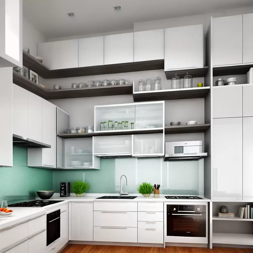 Fotos cozinha moderna prateleiras adaptaveis