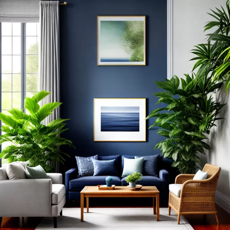 As Melhores Plantas Para Complementar a Decoração Azul Marinho